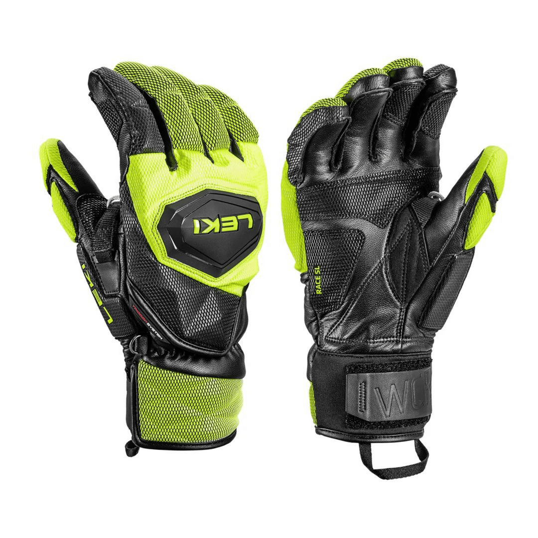 Leki WCR Venom SL 3D Gloves 2026 APPAREL Leki S (7) black-lemon
