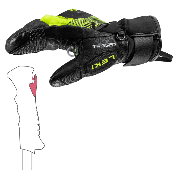 Leki WCR PRO TR JR MITT | [Open Box Return] - 2027 GLOVES Leki