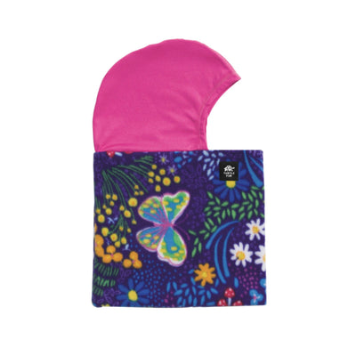 Turtle Fur Kids Playful Prints Fleece Shellaclava® APPAREL Turtle Fur Mariposa Magic  