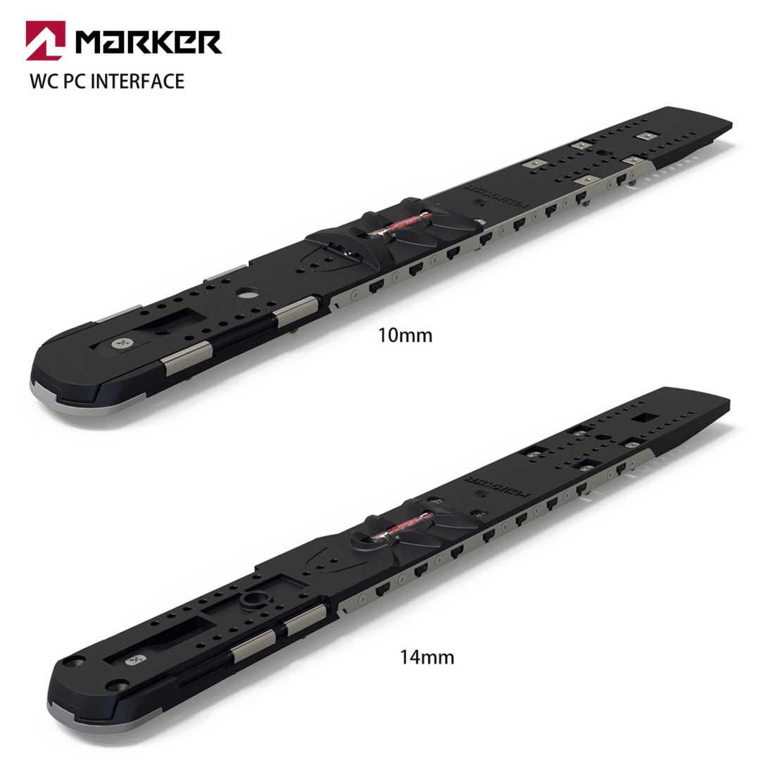 Marker PC Interface Ski Race Plate | World Cup Binding Plate Marker PC Interface Ski Race Plate | World Cup Binding Plate