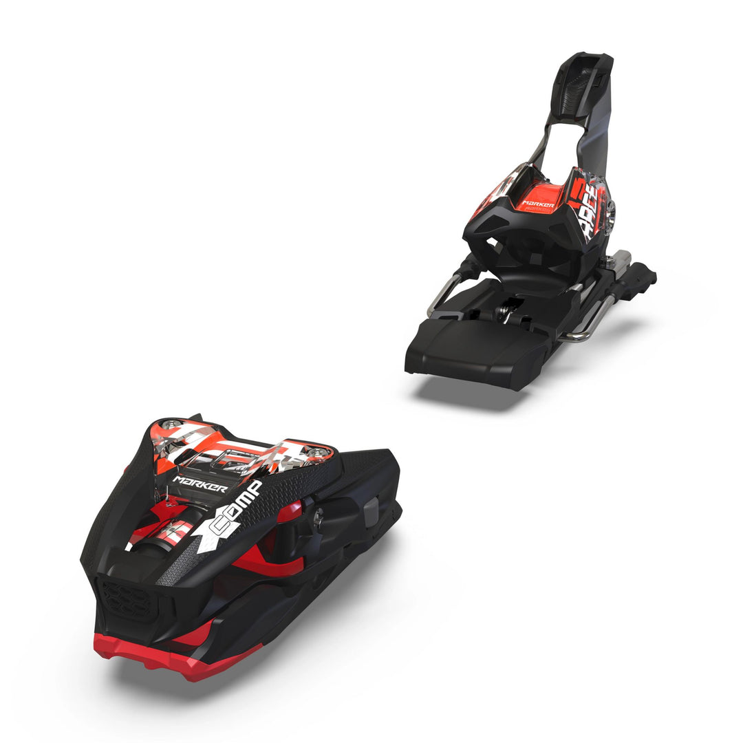 Marker Xcomp 12 Bindings 2024 SKI BINDINGS Marker Black/Red 75mm 