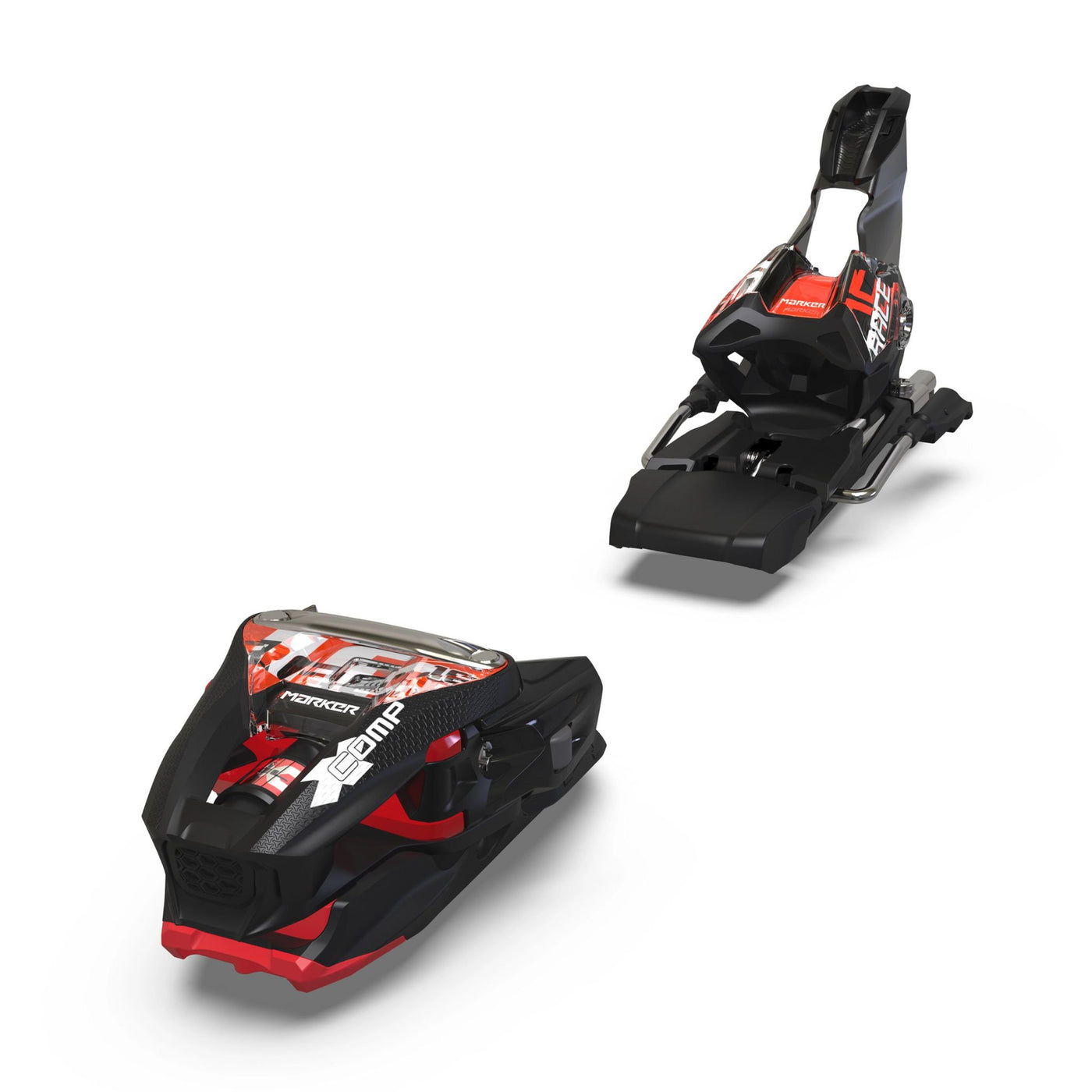 Marker Xcomp 16 Bindings 2024 SKI BINDINGS Marker Black/Red 75mm 