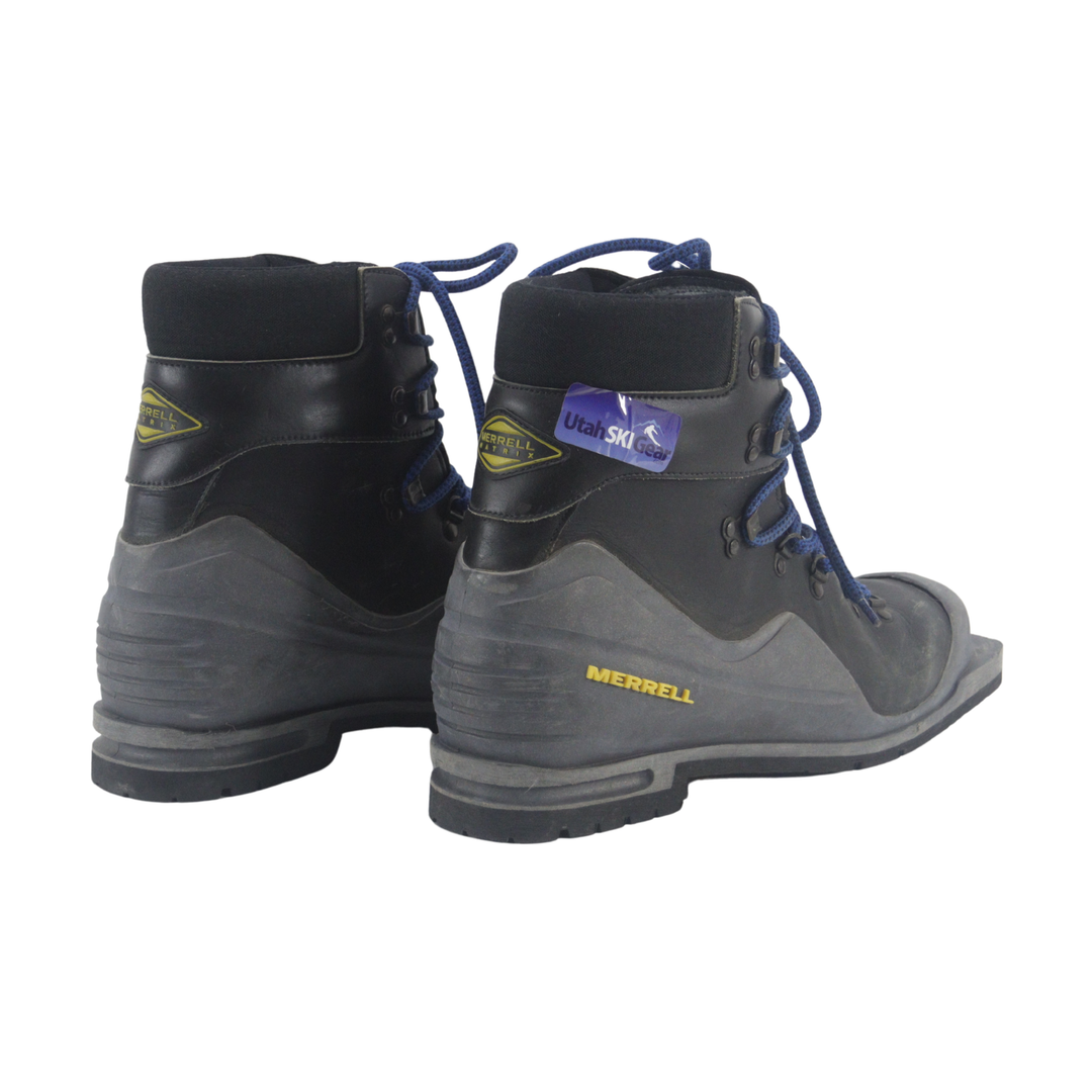 Merrill Matrix Leather Telemark Ski Boots - Size 10M | USED SKI BOOTS Merrell