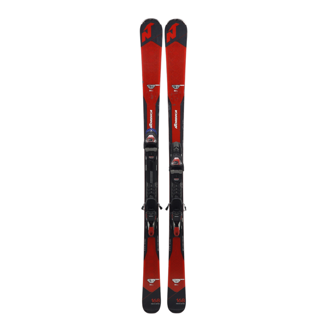 Nordica GT 80 Ti FDT + Marker TPX 12 Demo Bindings - USED SKIS Nordica 162 cm  
