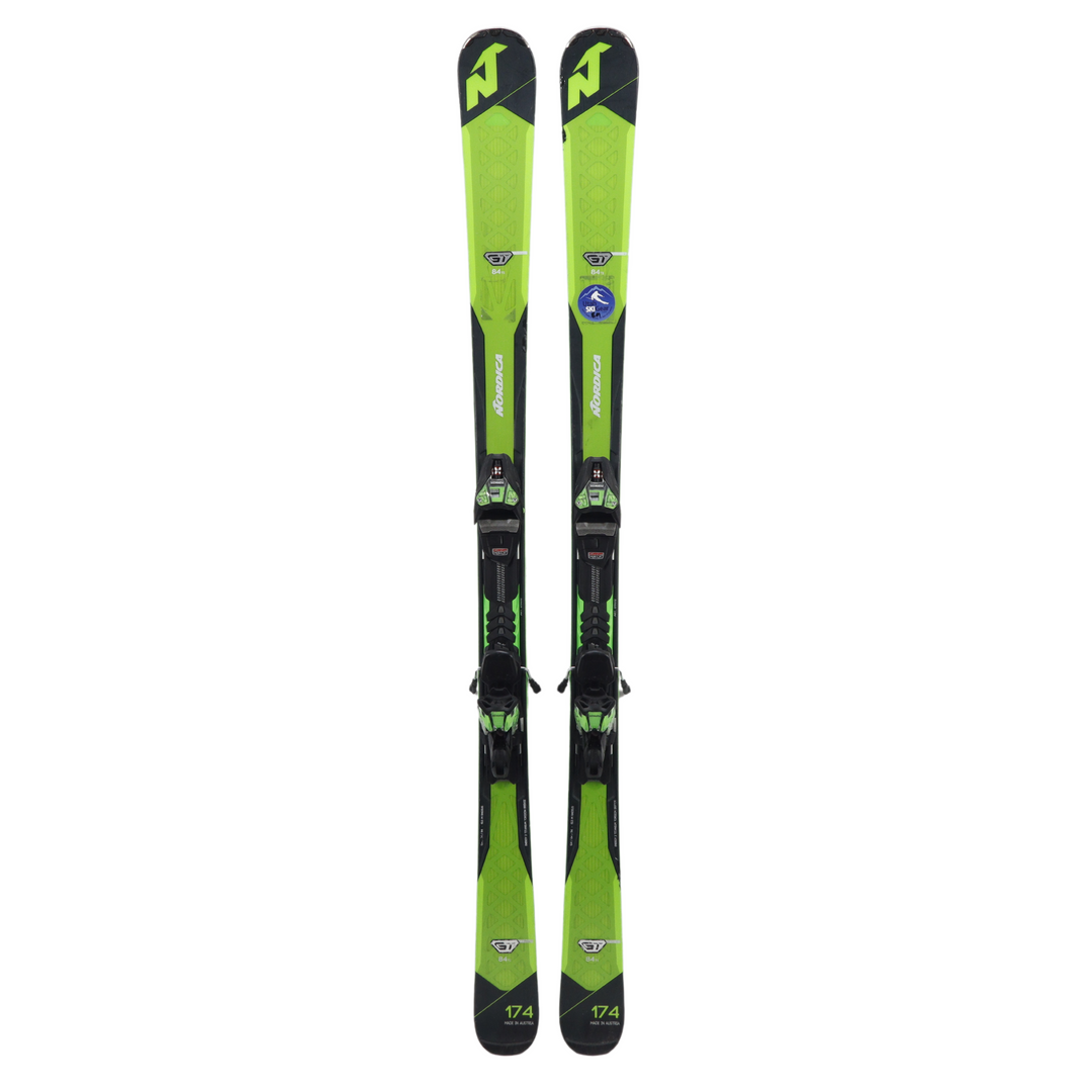 Nordica GT 84 Ti Skis + Marker X-Cell 12 Demo Bindings - USED SKIS Nordica   
