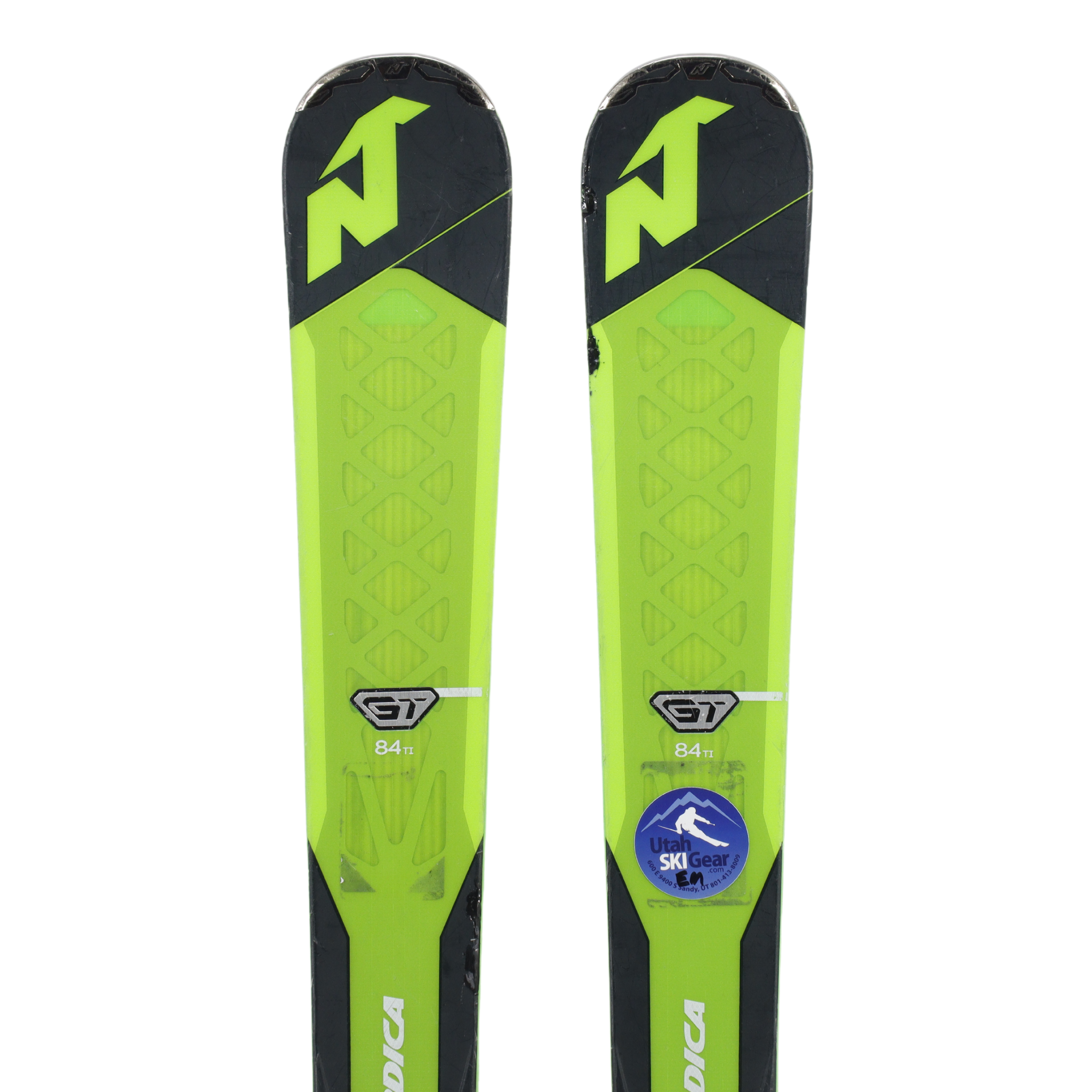 Nordica GT 84 Ti Skis + Marker X-Cell 12 Demo Bindings - USED USED SKIS Nordica 174 cm