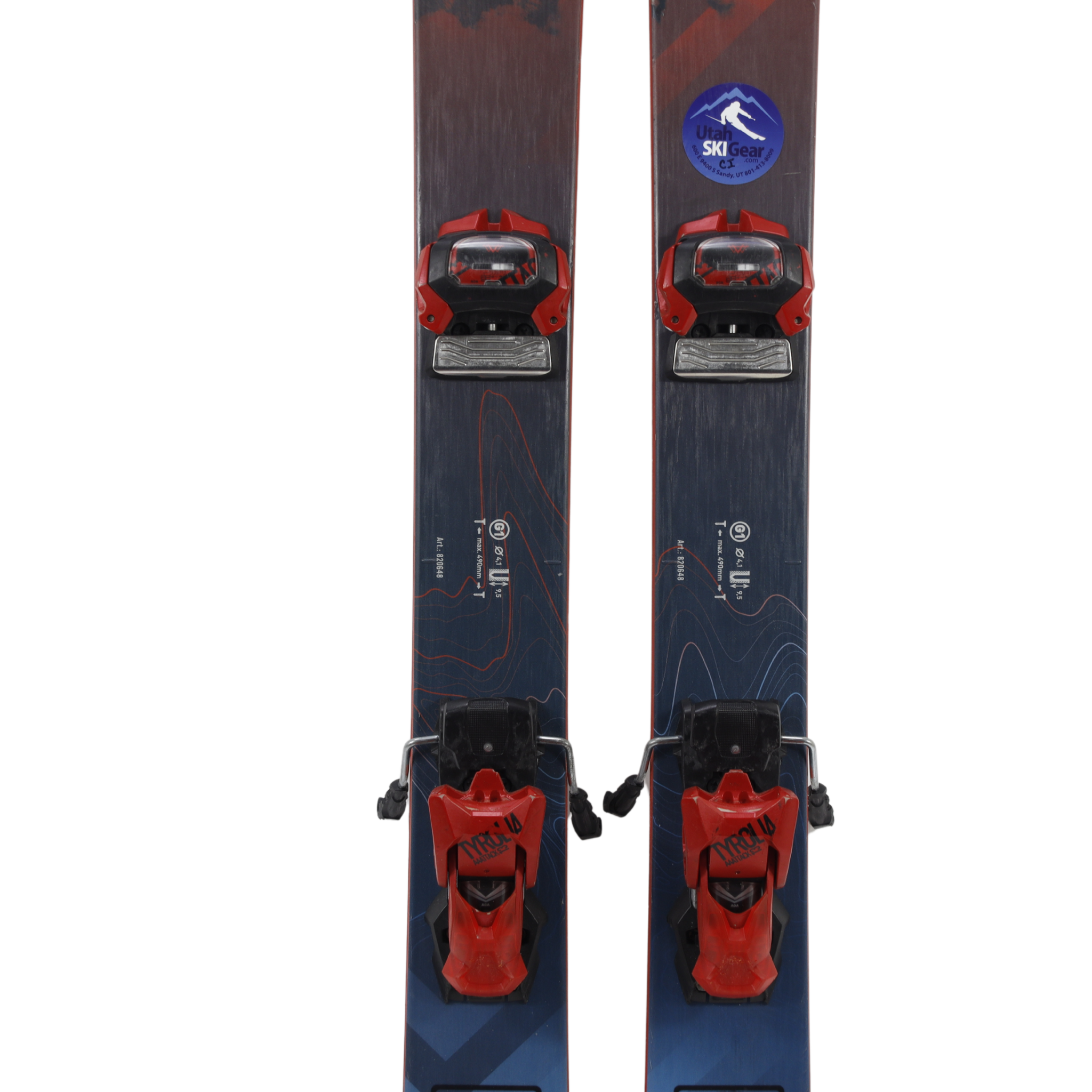 Nordica Enforcer 100 179cm 2020 Skis + Tyrolia Attack 13 binding - Used SKIS Nordica