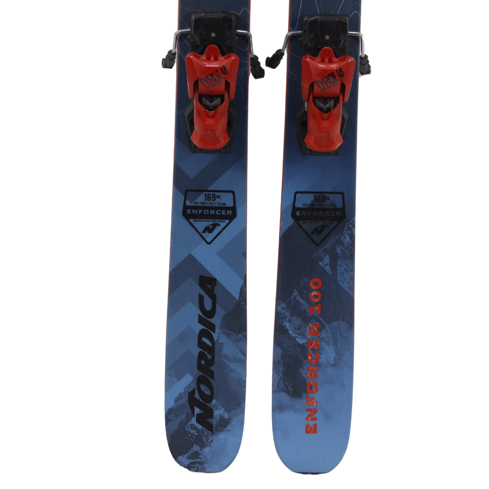 Nordica Enforcer 100 179cm 2020 Skis + Tyrolia Attack 13 binding - Used SKIS Nordica
