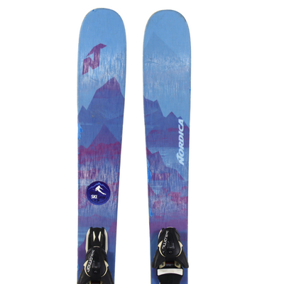 Nordica Santa Ana 100 153cm Skis + Salomon Z11 Demo Bindings 2020 – USED SKIS Nordica   