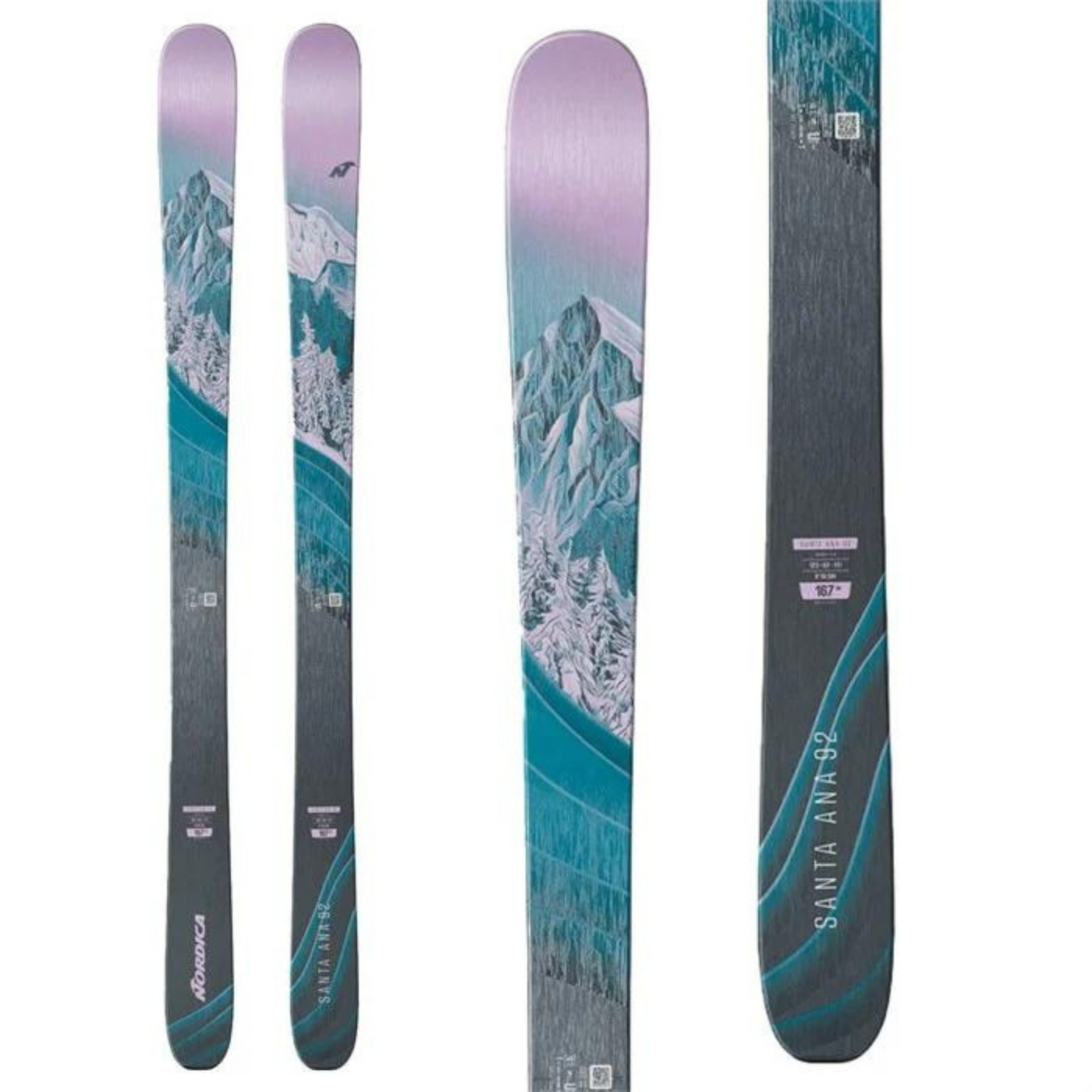 Nordica Santa Ana 92 Skis 2025 SKIS Nordica   