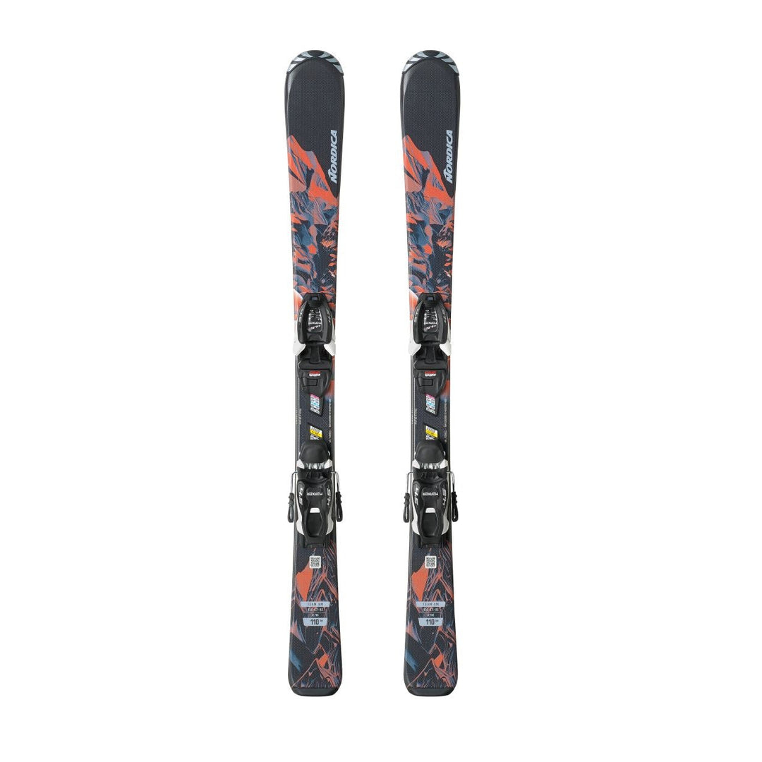 Nordica Team AM Junior Skis + JR 4.5 FDT Bindings - 2026 SKIS Nordica