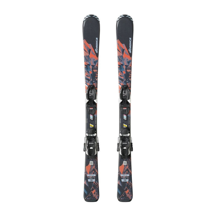 Nordica Team AM Junior Skis + JR 4.5 FDT Bindings - 2026 SKIS Nordica