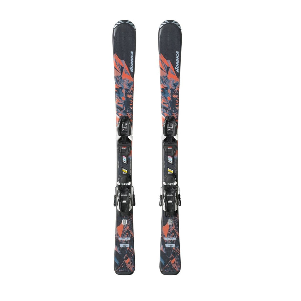 Nordica Team Am Junior Skis + JR 4.5 FDT FDT Bindings - 2026 110cm