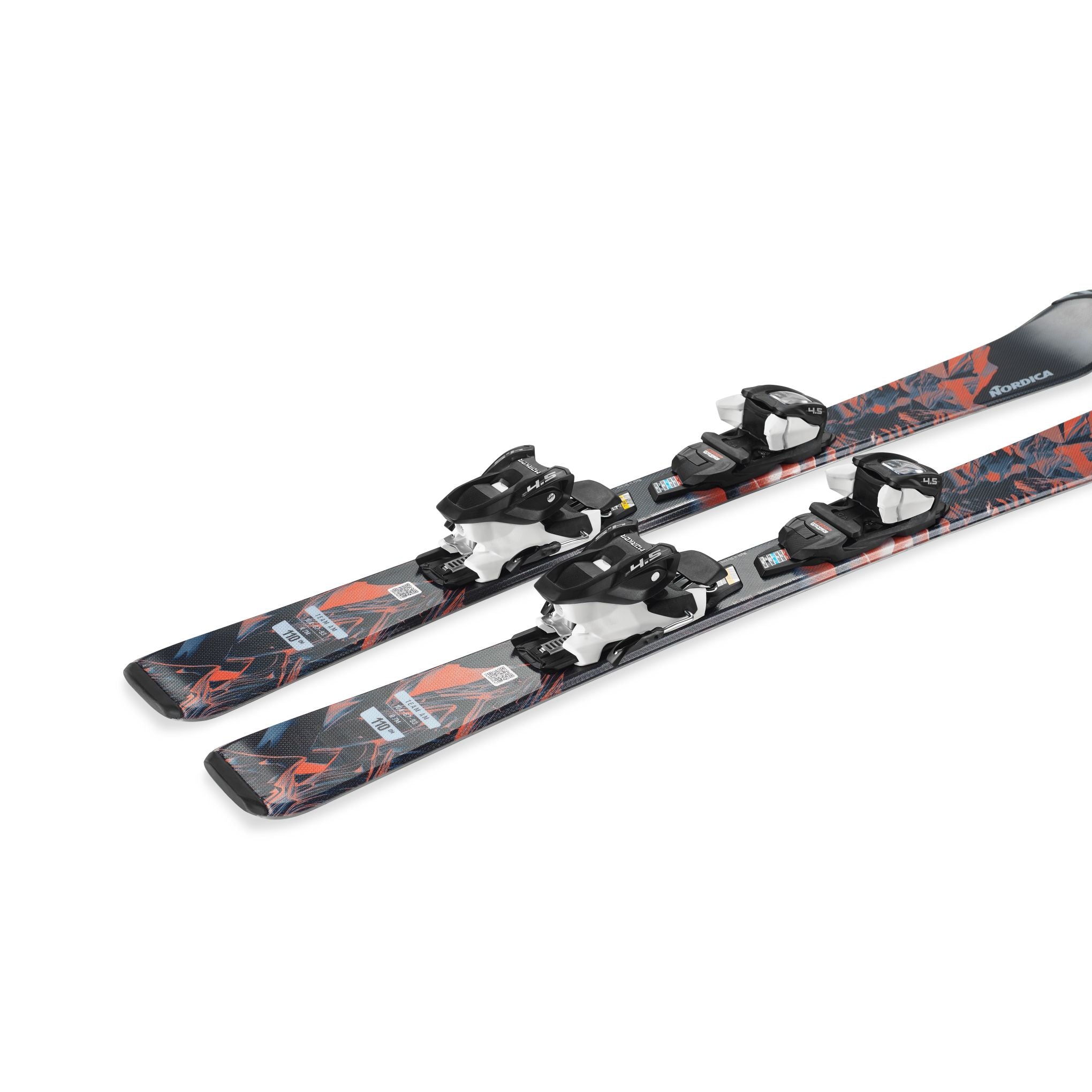 Nordica Team Am Junior Skis + JR 4.5 FDT FDT Bindings - 2026 110cm