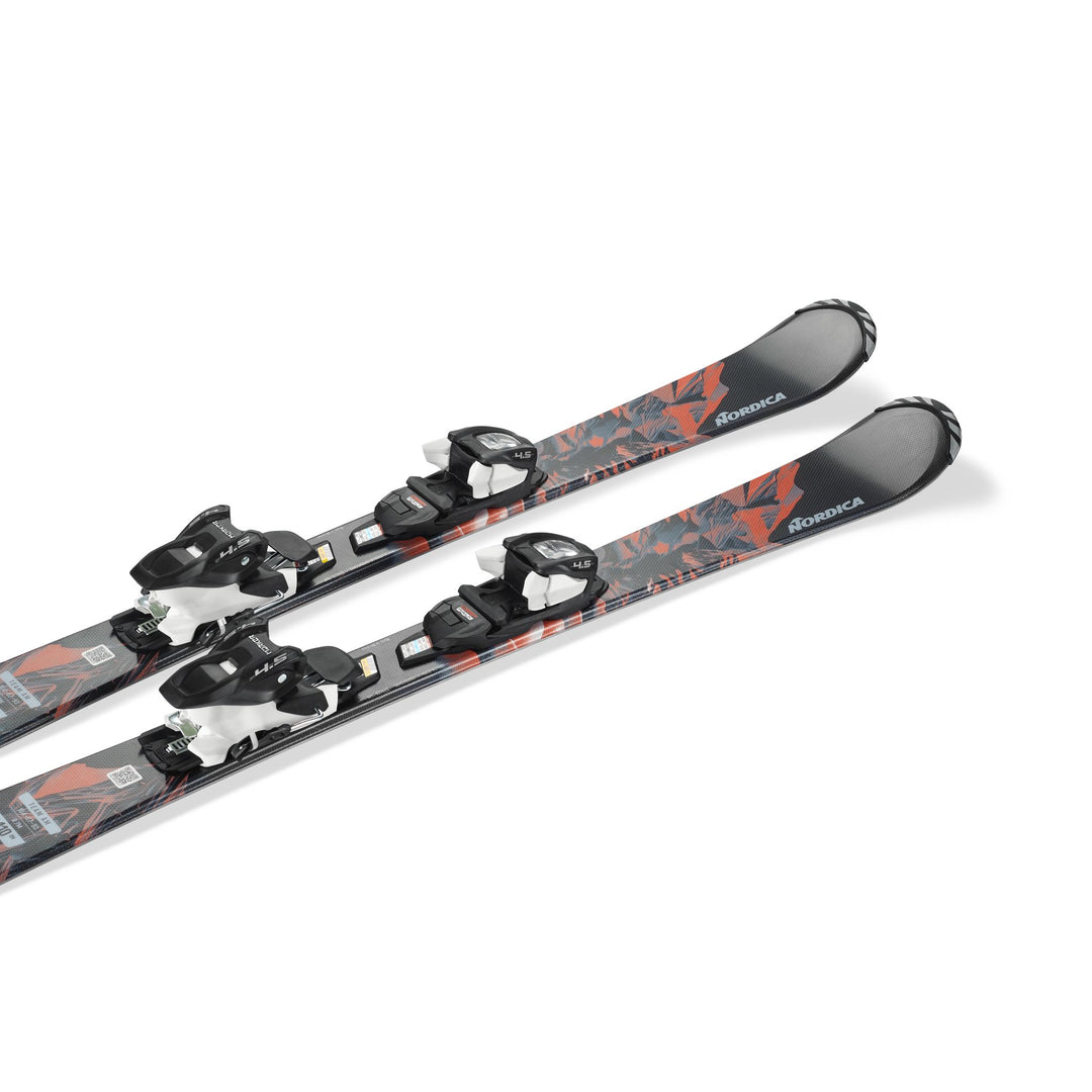Nordica Team AM Junior Skis + JR 4.5 FDT Bindings - 2026 SKIS Nordica