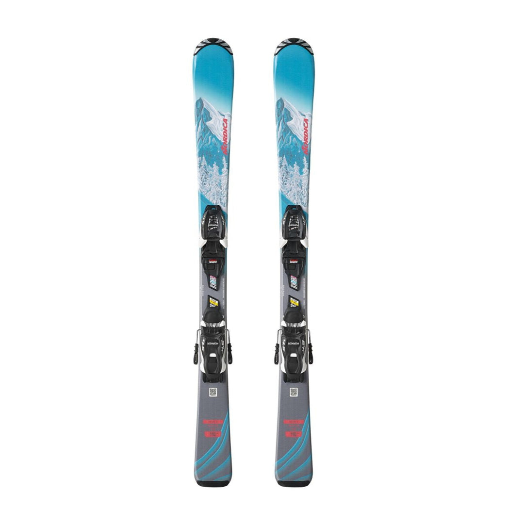 Nordica Team G Junior Skis + JR 4.5 FDT Bindings - 2026 SKIS Nordica