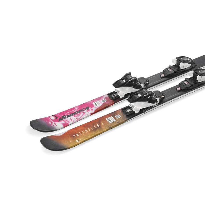 Nordica Unleashed Junior Skis + 7.0 FDT WB Bindings - 2026 SKIS Nordica