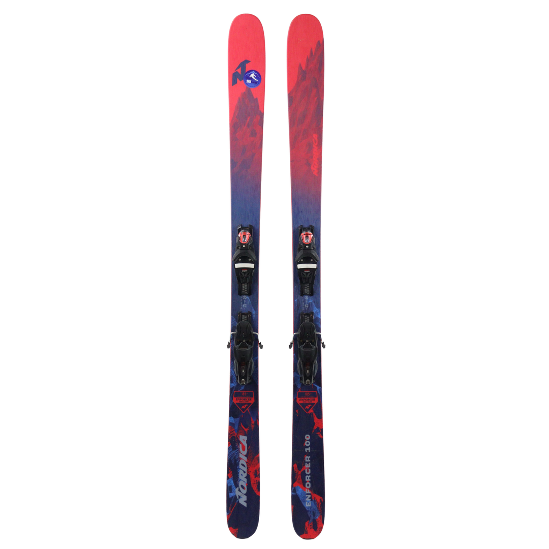 Nordica Enforcer 100 + Look SPX 12 - USED 185cm SKIS Utah Ski Gear