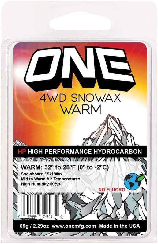 One MFG 4WD Snowax Warm - 65g SKI & SNOWBOARD WAX OneBall