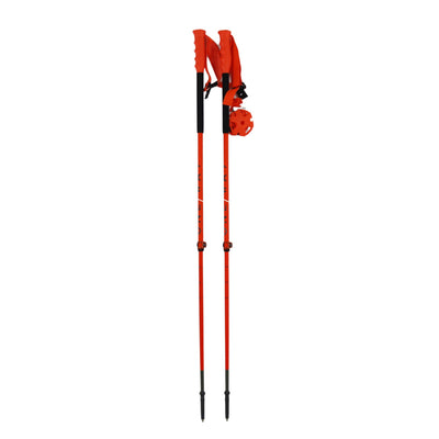 One Way FR Carbon Vario Pro Ski Poles - Open Box Return SKI POLES One Way Orange 110-145