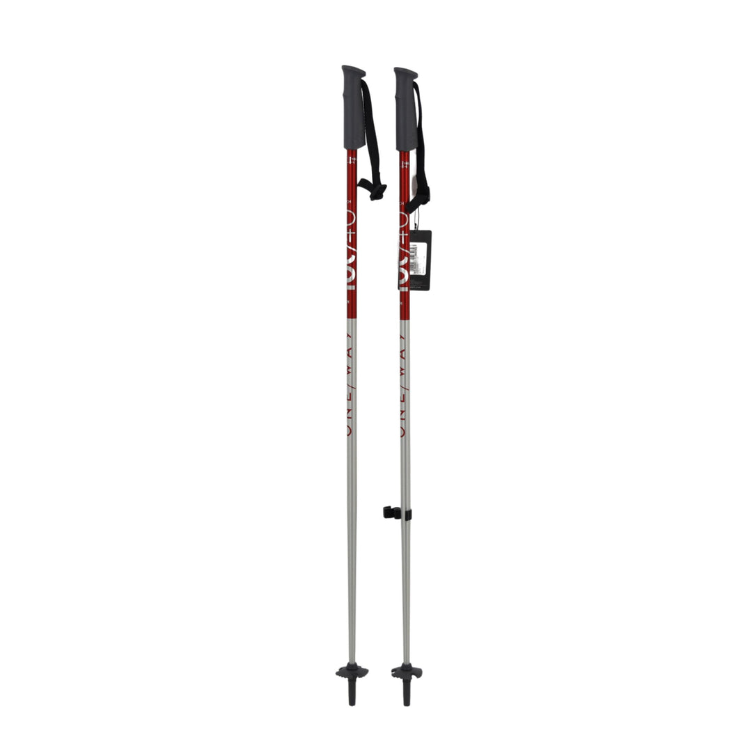 One Way XTR Junior Ski Poles - 2025 SKI POLES One Way Silver 100