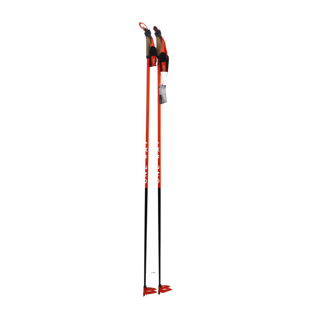 One/Way TR Carbon Racing Poles - 145cm | 2027 [Open Box Return] SKI POLES One Way 145cm
