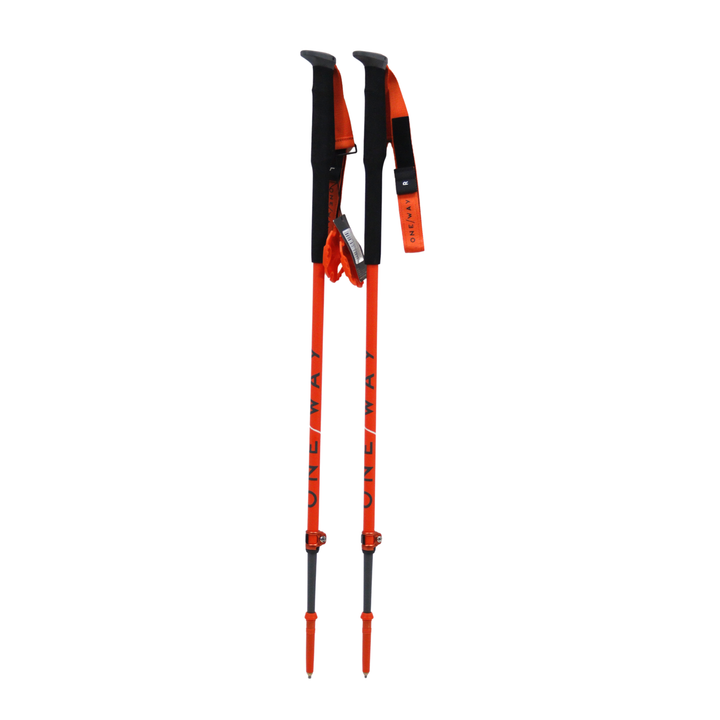 One/Way TR Vario Ski Poles | 2027 [Open Box Return] SKI POLES One Way Orange