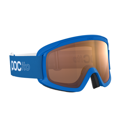 POC POCito Opsin Youth Goggles- OPEN BOX RETURN GOGGLES POC Fluorescent Blue  
