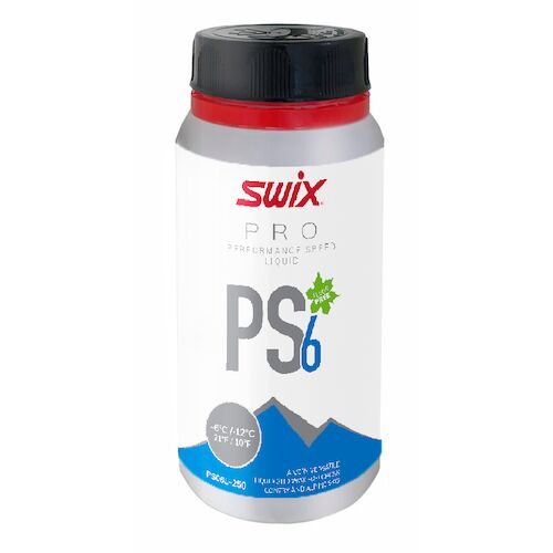 Swix PS Series Liquid Wax 250ml, USA - UPS Ground Only SKI & SNOWBOARD WAX Swix PS6 Liquid Blue