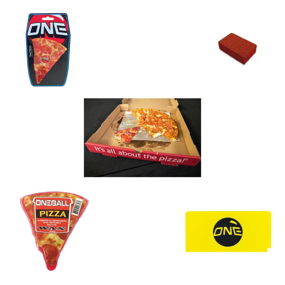 Pizza Delivery Snowboard Wax Kit SKI & SNOWBOARD WAX Utah Ski Gear   