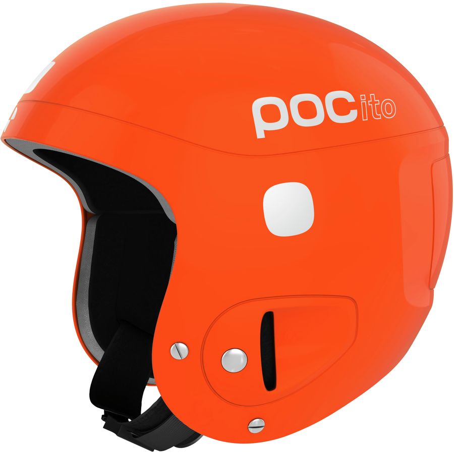 POCito Skull Adjustable Ski Helmet HELMETS POC Fluorescent Orange XS/Small 