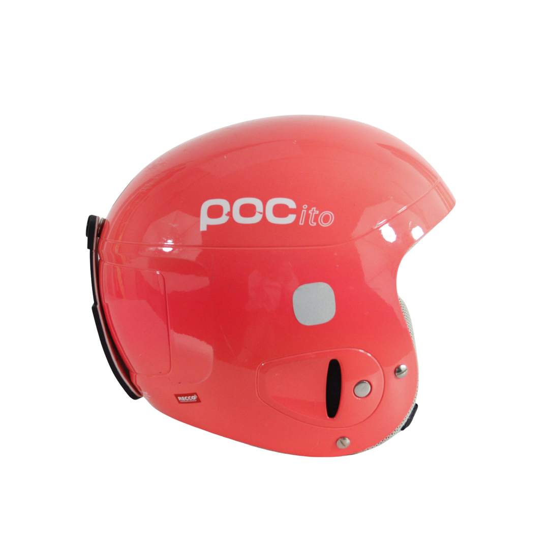 Pocito Skull Adjustable Race Helmet Pink XS/S | USED USED HELMETS POC