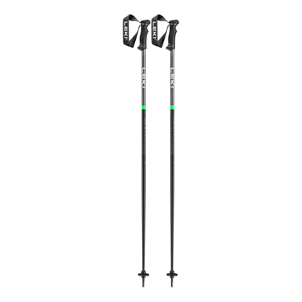 Leki QNTM Ski Poles 2026 SKI POLES Leki Green 120cm Aluminum