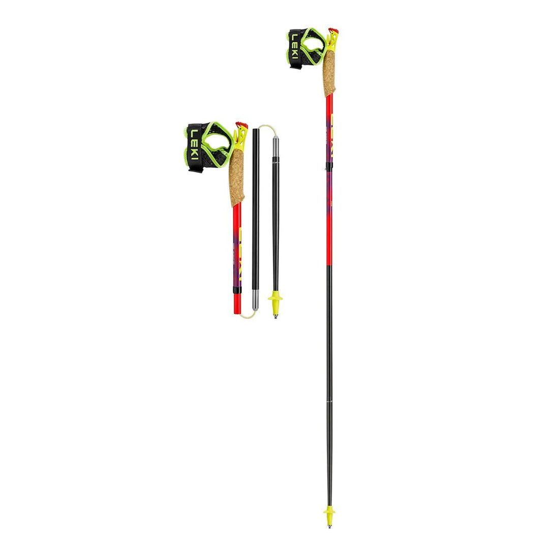 Leki Crosstrail FX Superlite Compact Carbon Trekking Poles SKI POLES Leki
