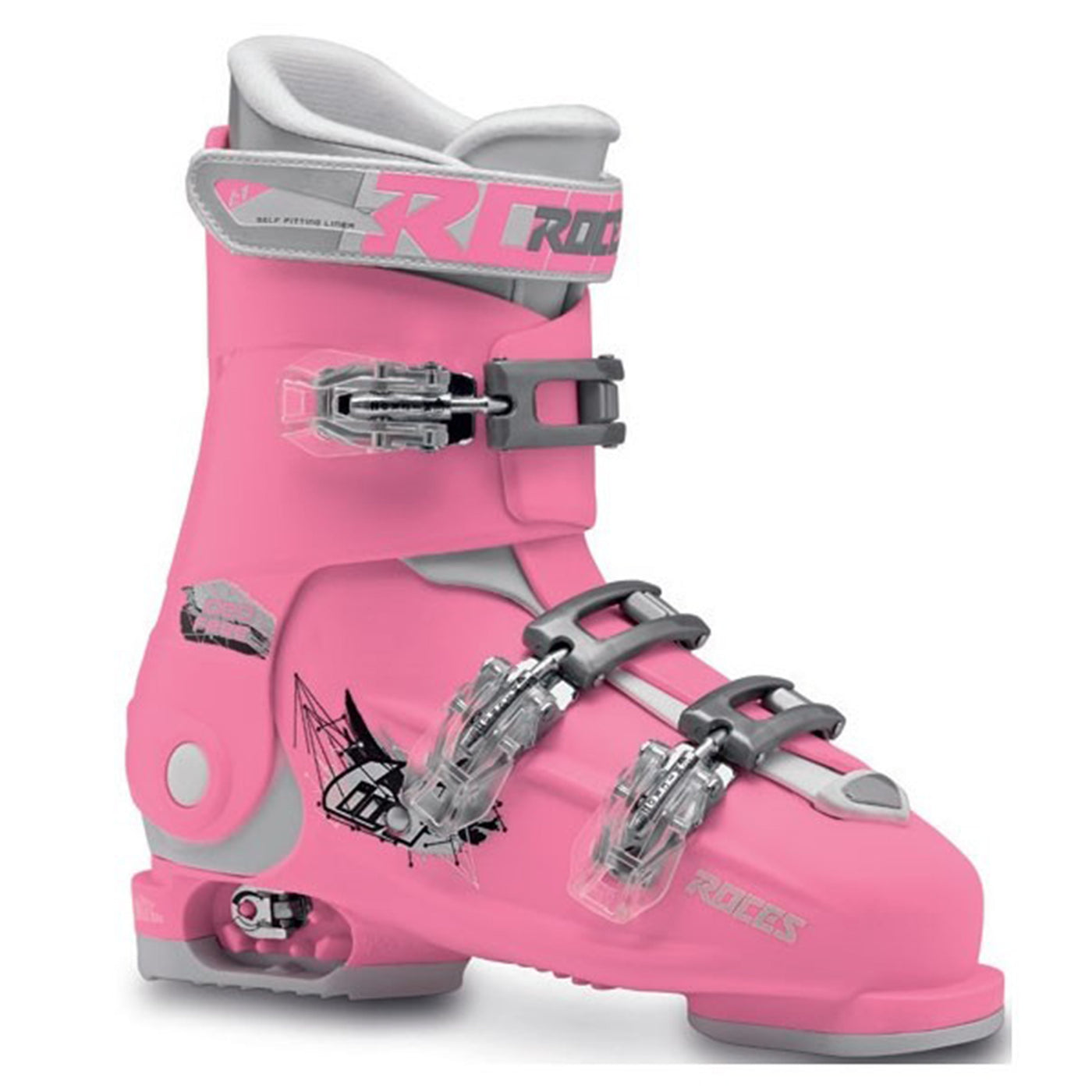 Roces IDEA Free Adjustable Youth Ski Boots | Size 22.5 - 25.5 MP - (Open Box Return) SKI BOOTS Roces   