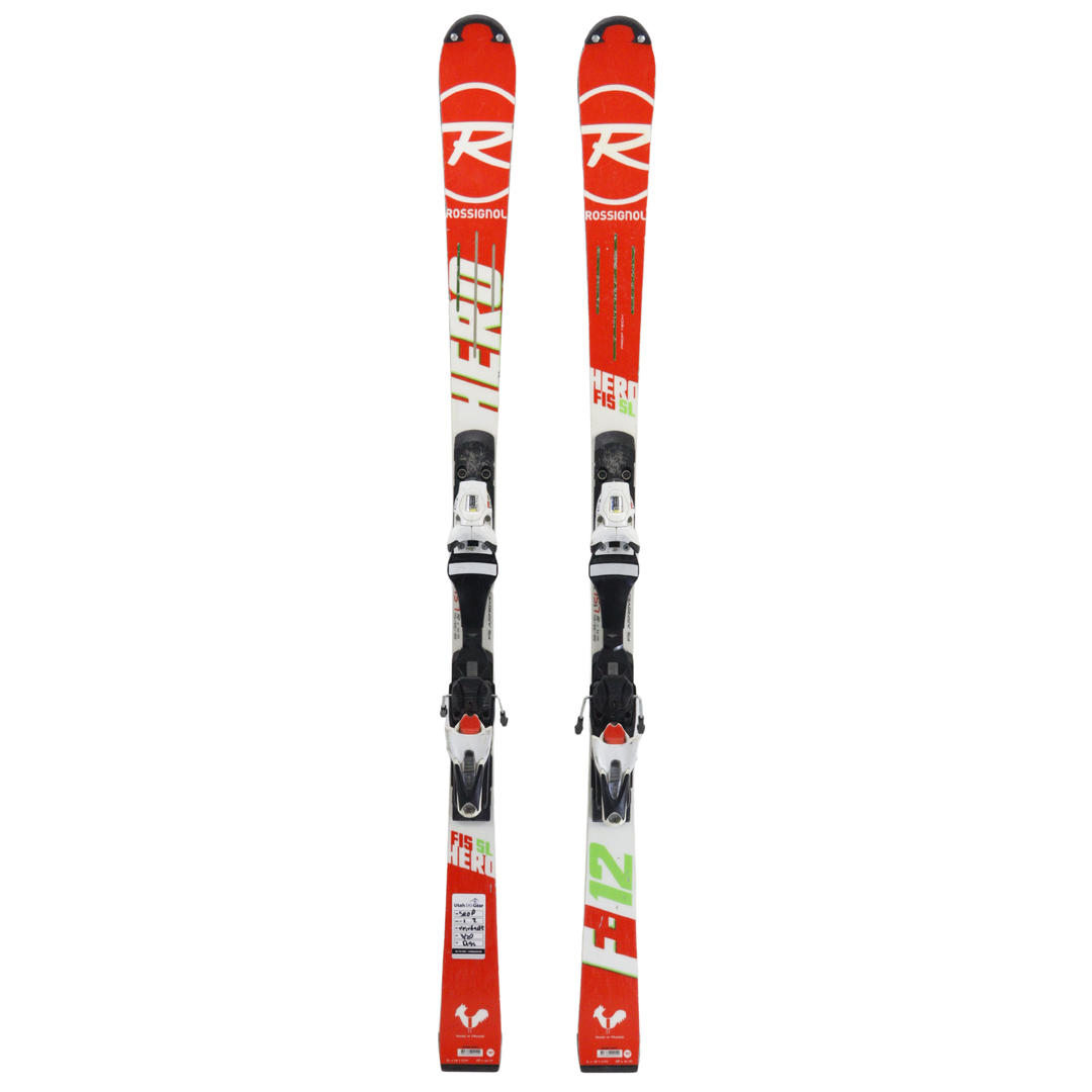 Rossignol FIS HERO SL 157cm + Look SPX 12 | 2018 USED USED SKIS Rossignol