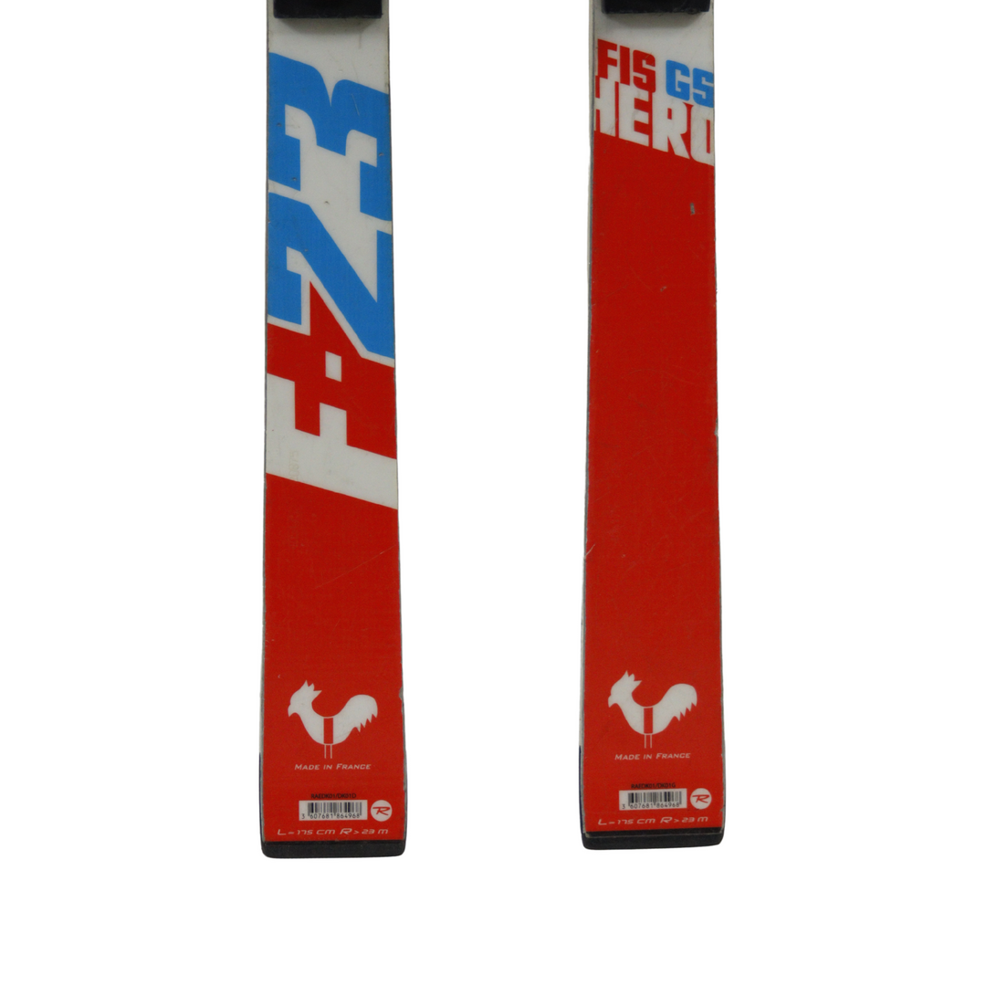 Rossignol HERO FIS GS 175cm 2017 + Rossignol Hero 12 | USED USED SKIS Rossignol