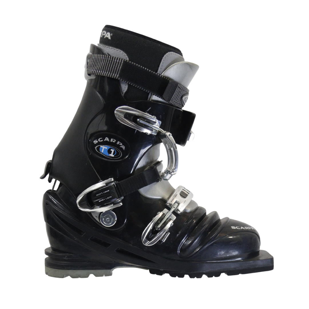 Scarpa T1 2004-2005 NOS - SINGLE RIGHT BOOT USED SKI BOOTS Utah Ski Gear 27.5