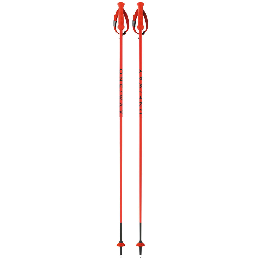 One Way RD 16 SL PRO 2026 - Open Box Return SKI POLES One Way 125cm