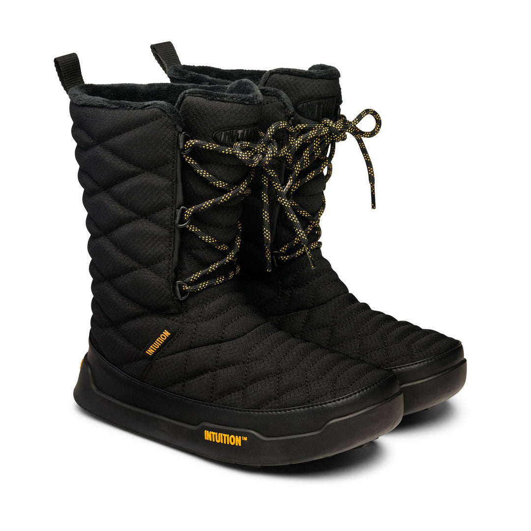 Intuition Bootie Original High Top APPAREL SVST XXS / 2-3 Black & Gold 