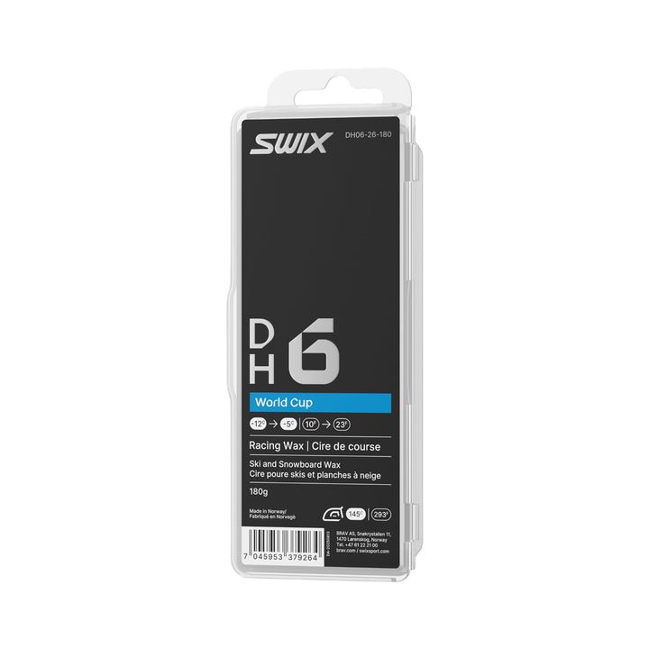 Swix DH World Cup Racing Wax 2027 | Early Release SKI & SNOWBOARD WAX Swix DH6 WC