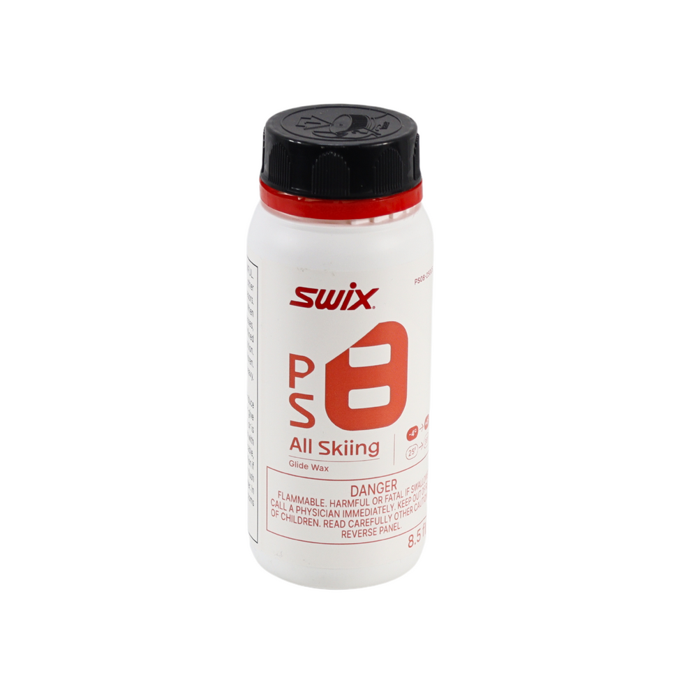 Swix PS Series Liquid Wax 250ml, USA - UPS Ground Only SKI & SNOWBOARD WAX Swix PS8 Liquid Red