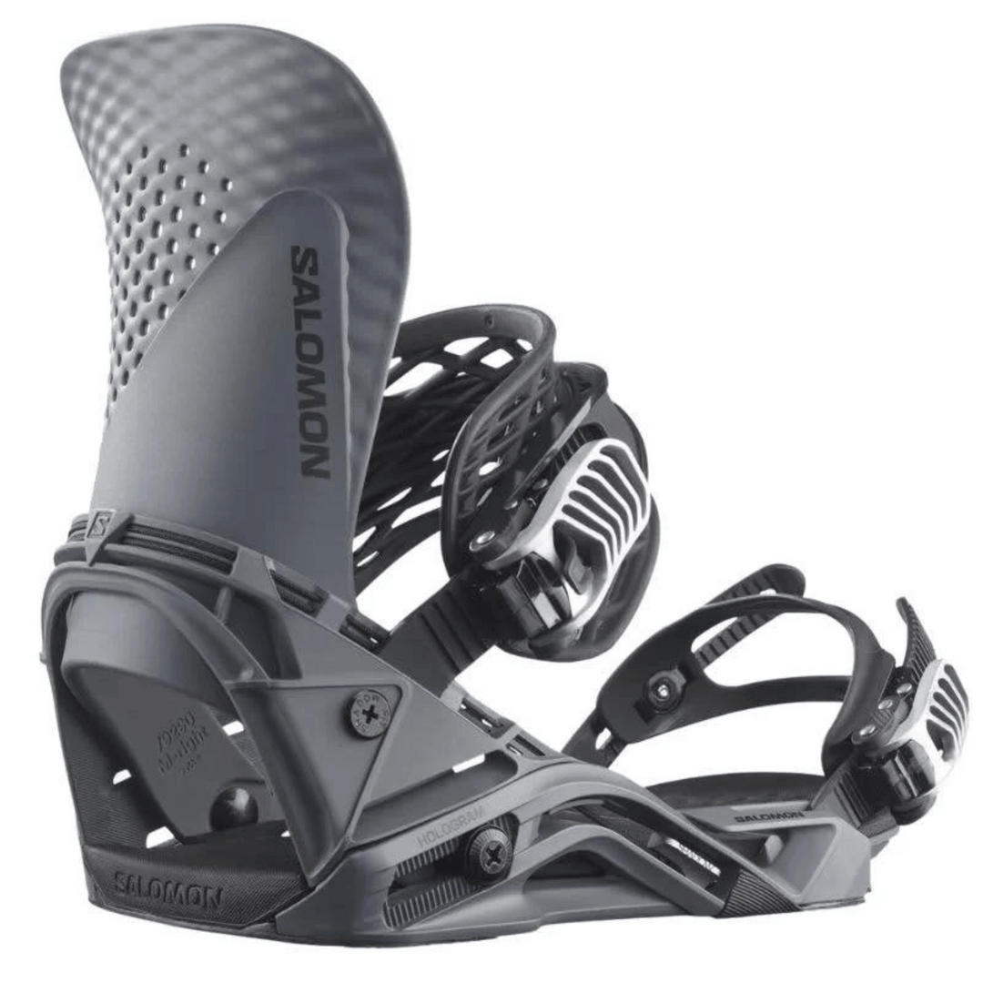 Salomon Hologram Snowboard Bindings 2025 – Utah Ski Gear Salomon Hologram Snowboard Bindings 2025 – Utah Ski Gear