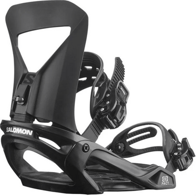 Salomon Pact Snowboard Bindings 2025 SNOWBOARD BINDINGS Salomon Black L 