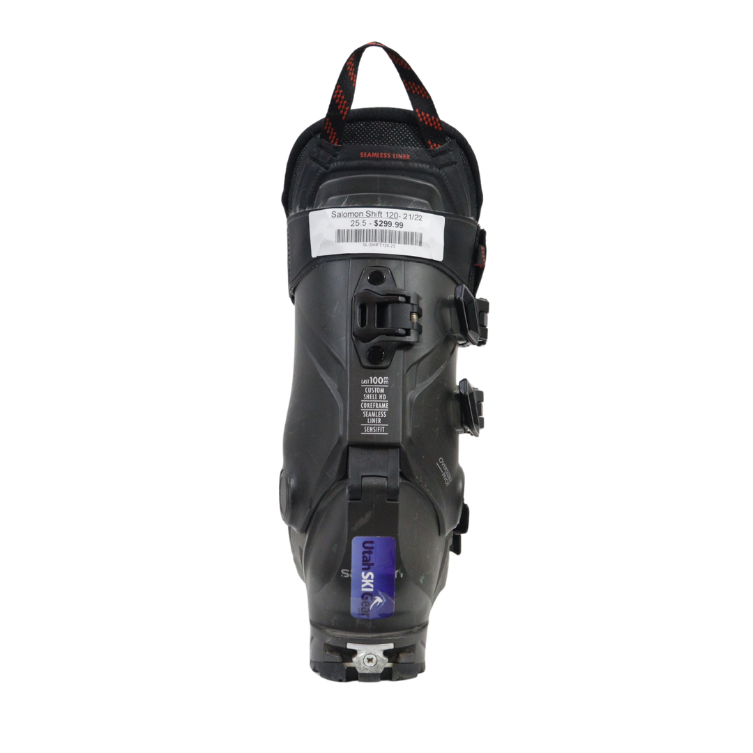 Salomon Shift Pro 120 Ski Boot - 2022 | 25.5 - USED USED SKI BOOTS Salomon