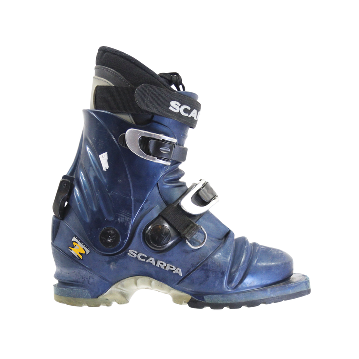 Scarpa T2 Telemark Boot (Yellow Logo) | USED SKI BOOTS Utah Ski Gear 22.5