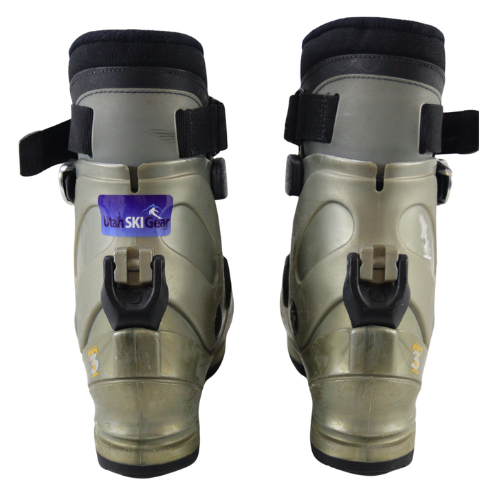 Scarpa T3 Telemark Boot USED - Tan - 24.5 SKI BOOTS Scarpa