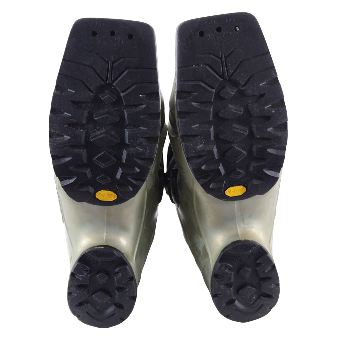 Scarpa T3 Telemark Boot USED - Tan - 24.5 SKI BOOTS Scarpa