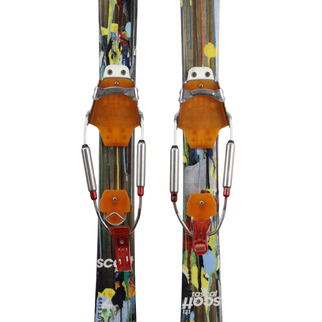 スキー板 Scott Rascal 141cm ジュニア スワロー スキー 板 ジュニア キッズ ビンディング付き 型落ち SWALLOW