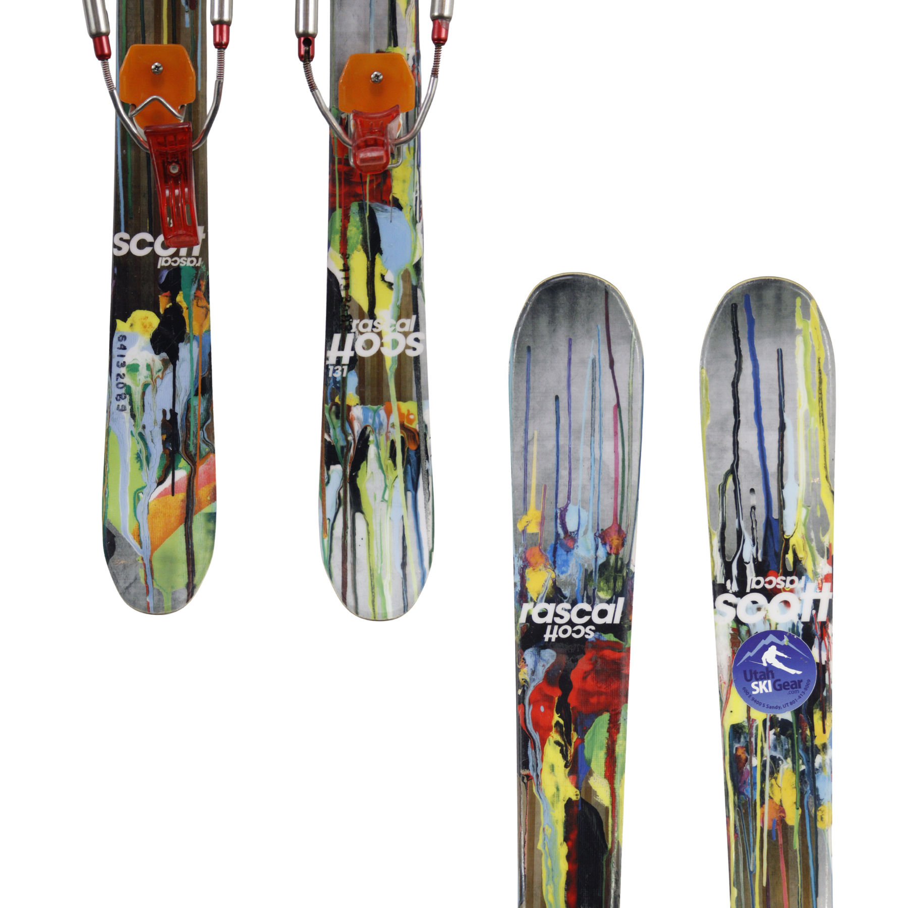 Scott Rascal 131cm - USED + G3 Tele binding – Utah Ski Gear